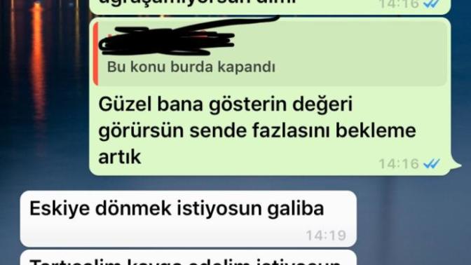 Sevgilim kızları silmiyor?
