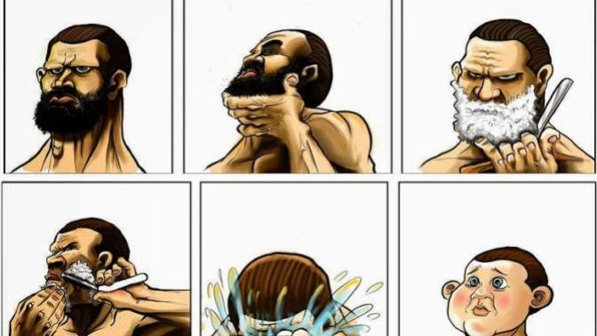 Sakal erkeğin makyajı mıdır?