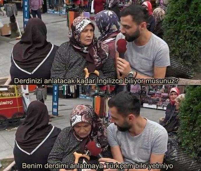 Derdinizi anlatacak kadar ingilizce biliyor musunuz?