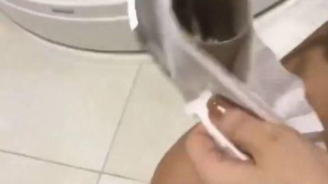 Geçen hafta meraktan bekaretimi kaybettim diyen merve taşkın banyodayken bakın ne demiş?