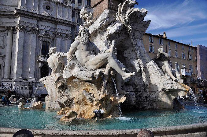 Four Rivers Fountain, 1647-51