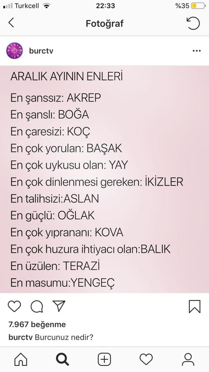 Burcların aralık ayının enleri nelermiş =)?