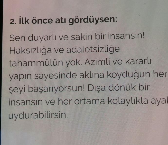 Hangisini görüyorsunuz?