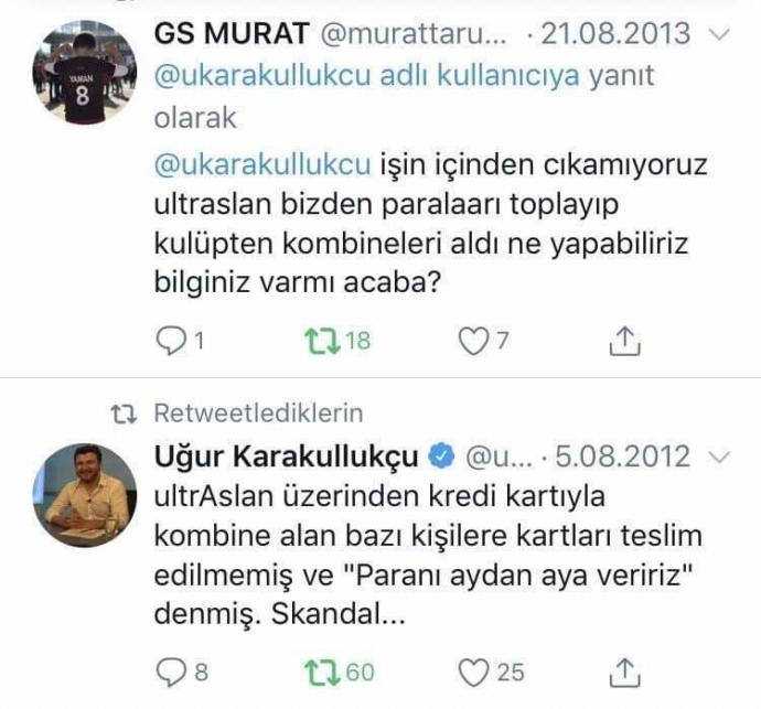 UA grubu neden taraftarın parasını gasp ediyor?