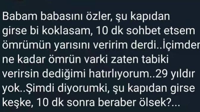Sadece ölüm gelince mi ailemizdeki insanların değerini anlıyoruz?
