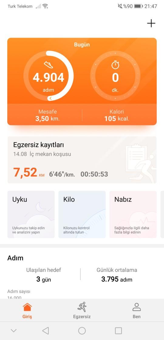 Sağlığınız için günde kaç adım yürüyorsunuz?