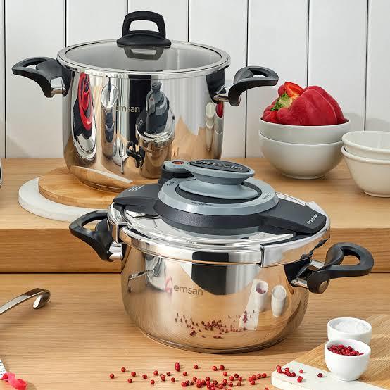 Emsan Innocook 4+6,5 Lt Düdüklü Tencere Seti
