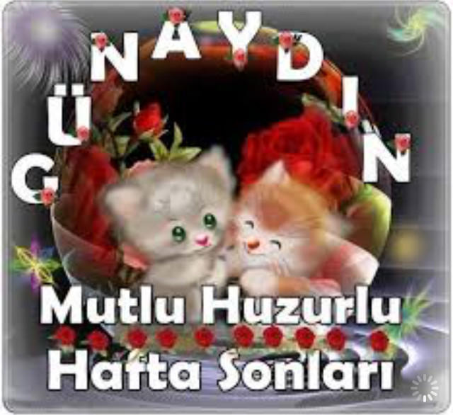 Sabah şerifleriniz hayrolsun efenim nasılsınız?