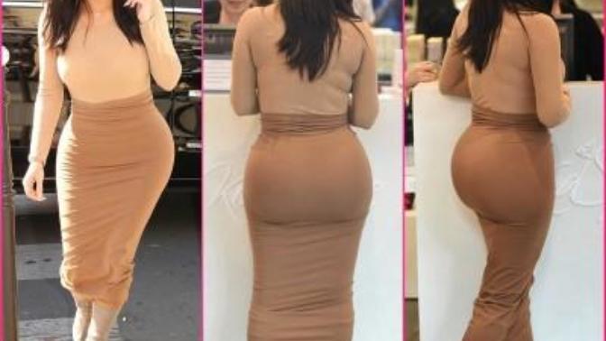 Kızlar Kim Kardashian'ınki gibi bir popo isterler mi?