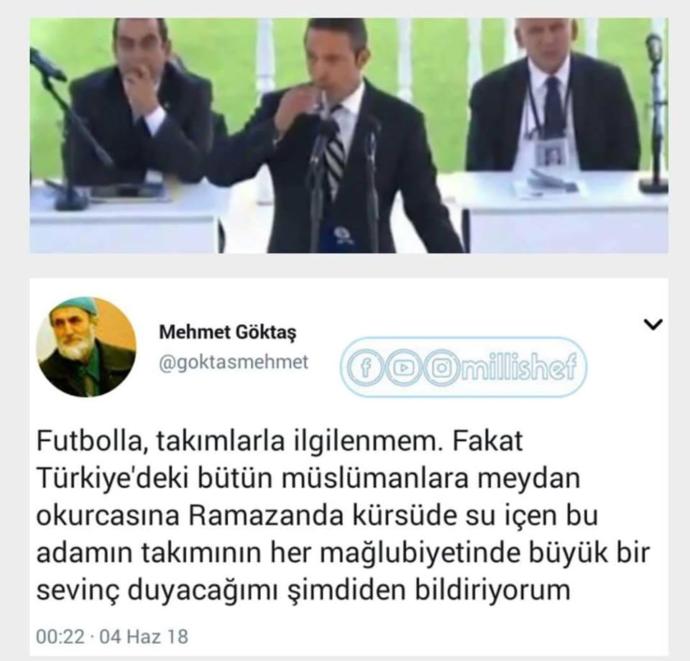 Ali koçun ramazanda su içmesini nasıl karşılıyorsunuz?