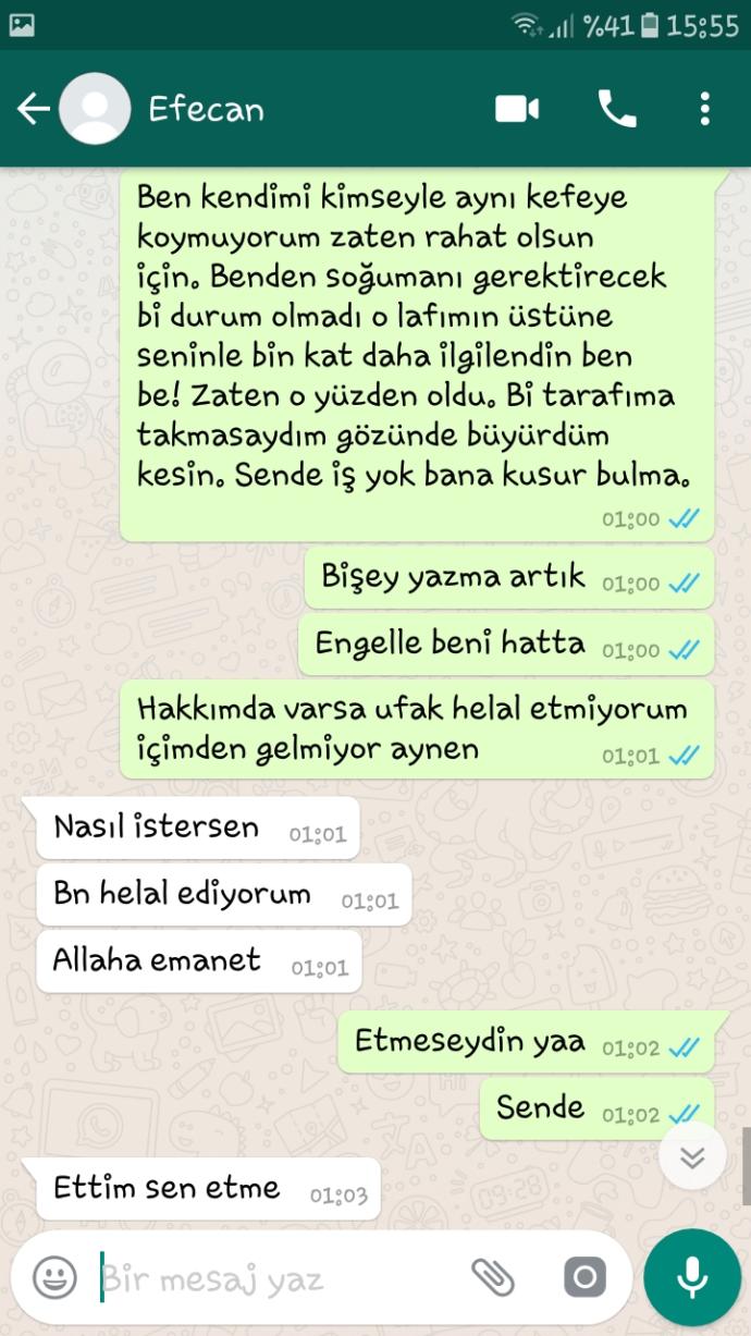 Azardan biriyle tanıştım?