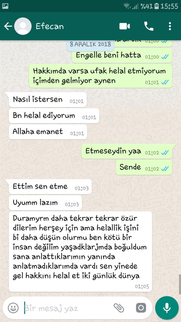 Azardan biriyle tanıştım?