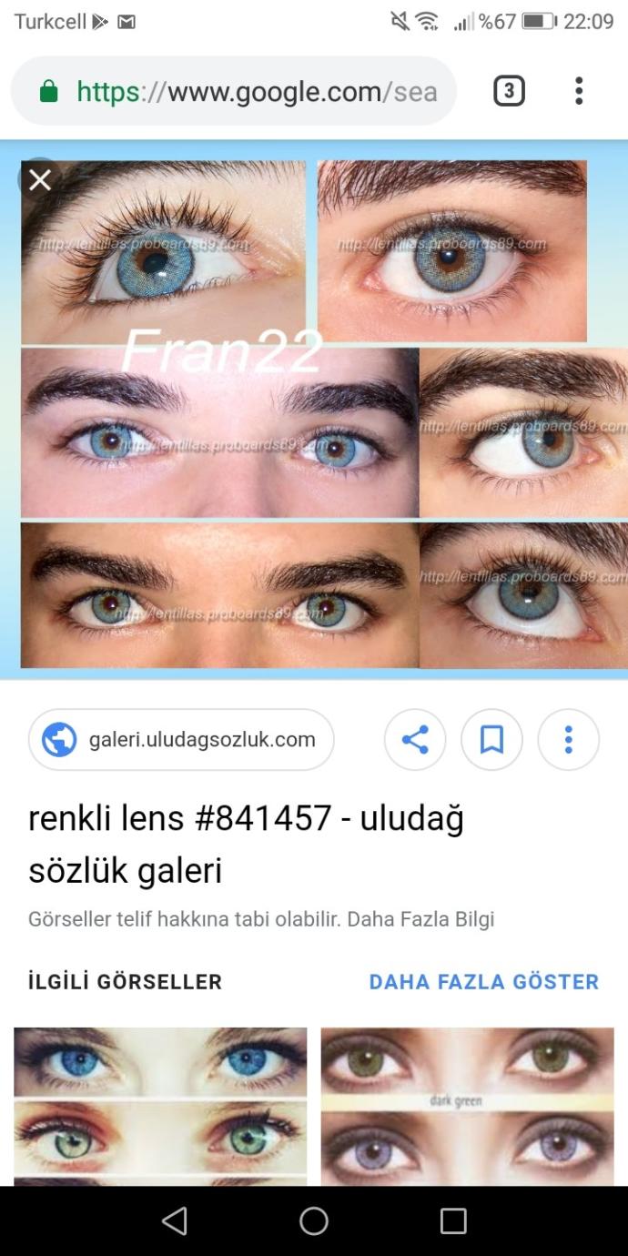 Arkadaşlar lens takmak istiyorum?