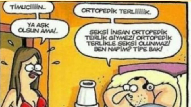 Güzel bir seksi kıyafetin altına ev terliği giyer miydiniz?