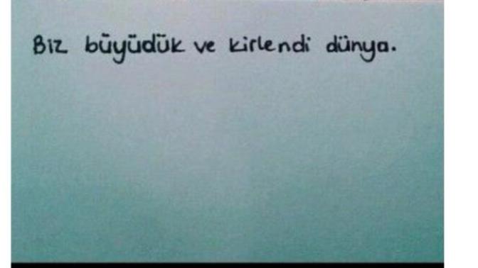 Bütün renkler aynı hızla kirleniyordu, birinciliği beyaza verdiler! Sizin için neler kirlendi?