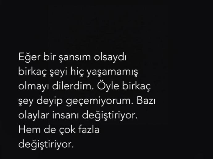 Eğer bir şansınız olsaydı hayatınızda neyi değiştirmek isterdiniz?