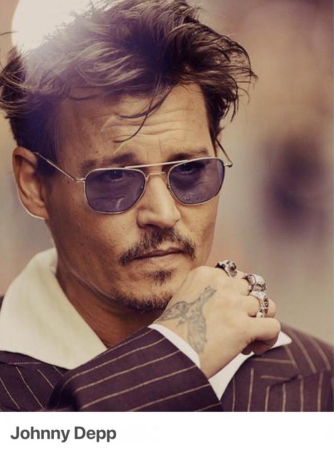 Johnny Depp sizce de çok karizmatik ve yakışıklı değil mi ya?