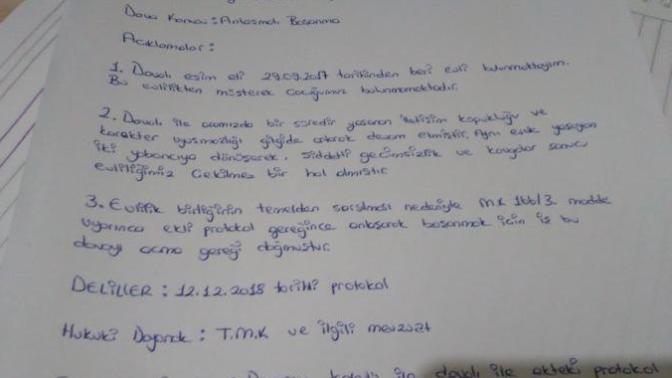 Anlaşmalı boşanma dava dilekçesi?