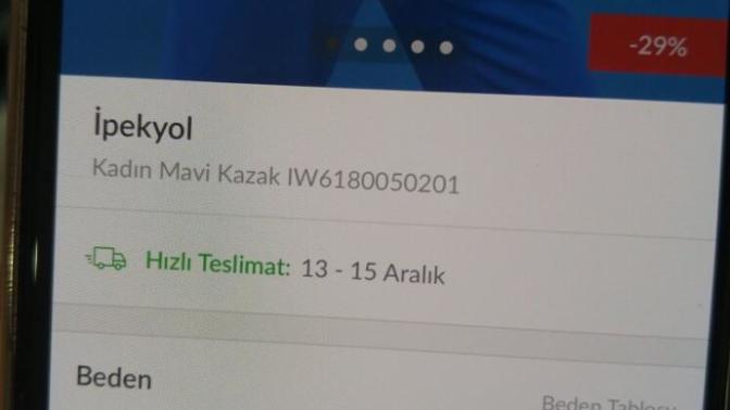 Trendyol uygulamasında daha önce ürün değerlendirmesi vardı kaldırıldı mı?