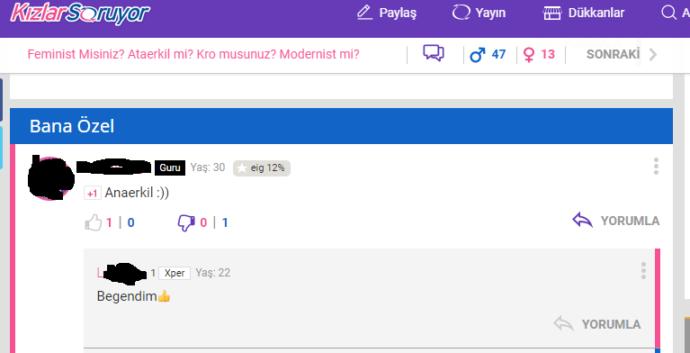 Feministlerin iki yüzlülüğüne örnekler buldum. Halen daha feminizmi (kadın üstünlüğünü) eşitlik zannedenler kaldı mı?