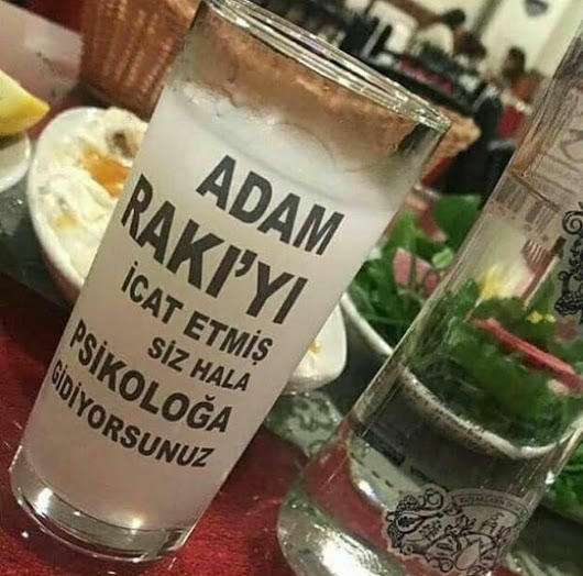 Adam Rakıyı İcat Etmiş Siz Hala Psikoloğa mı Gidiyorsunuz?