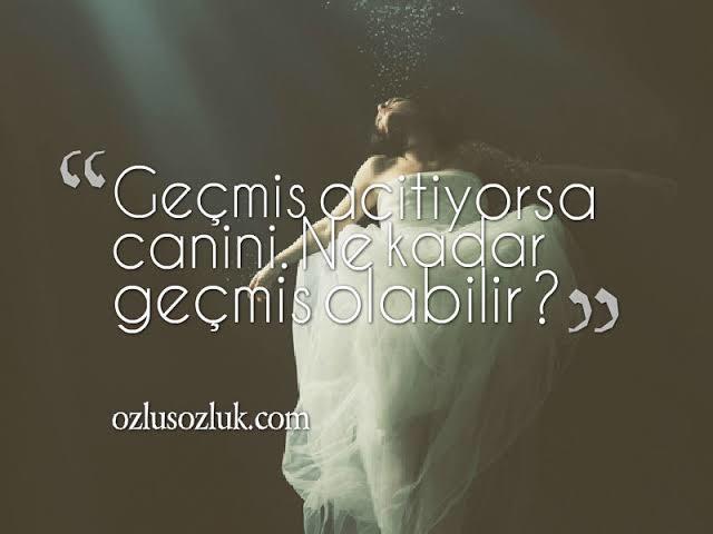 “Geçmiş çöptür, çöpü köpekler karıştırır” sözü hakkında ne düşünüyorsunuz?