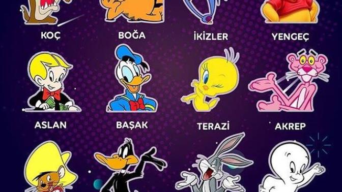 Burcuna göre hangi çizgi film karakterisin?