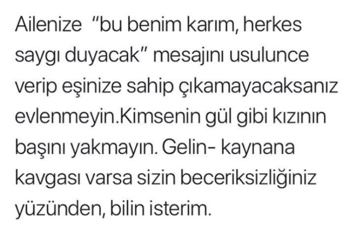 Gelin-kaynana çekişmesi, denge kuramayan beylerin suçu mudur?