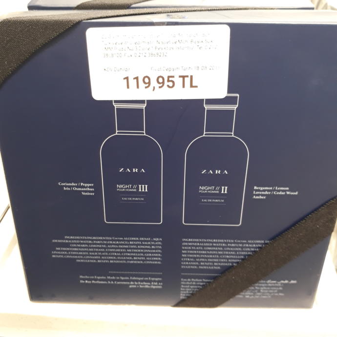 Zara pour homme kullanan var mı?