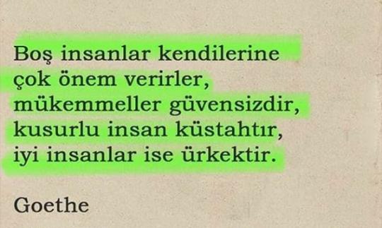 Bu da benden egolu insanlara gelsin?