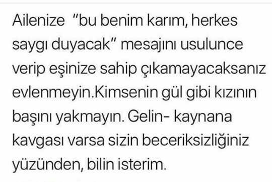 Gelin-Kaynana kavgalarının sebebi/çözümü ,