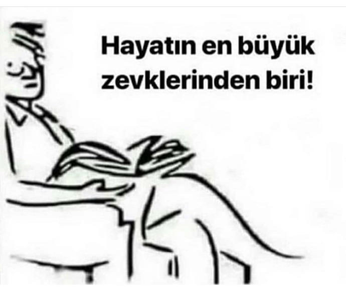 Bence de kitap okumak