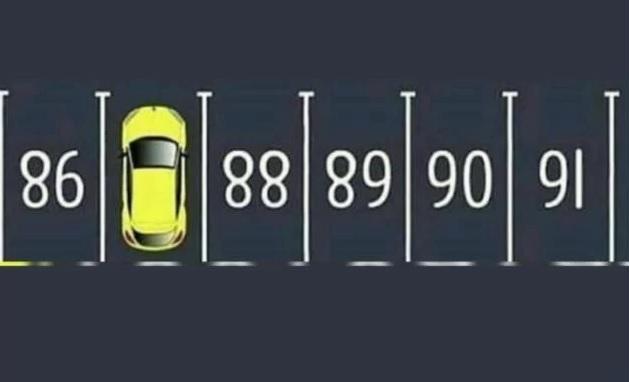 Araba hangi sayının üstünde duruyor?