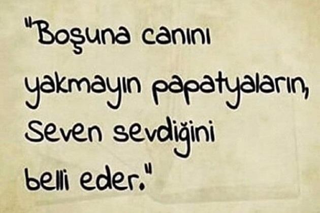 İnsan sevmeye başladın mı yaşamaya başlar :) unutmayın