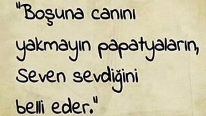 Seven sevdiğini neden söylemez?