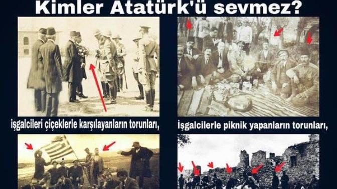 Atatürk sevenler vs seveyenler?