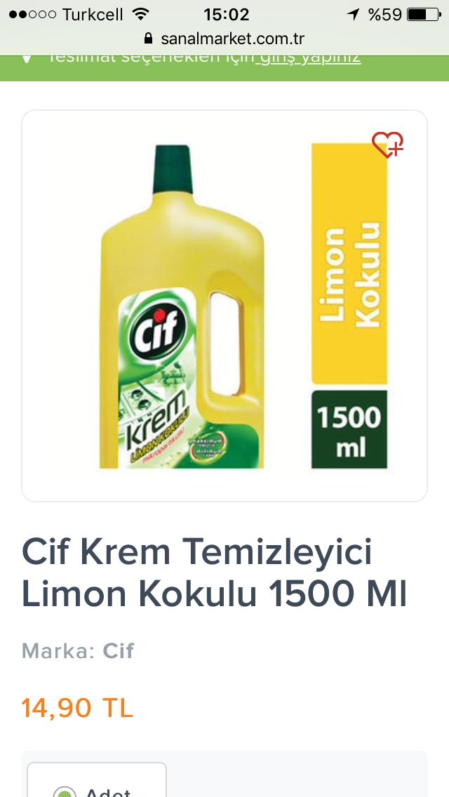 Cif yüzey temizleyicinin hangi kokusu güzel size göre ?