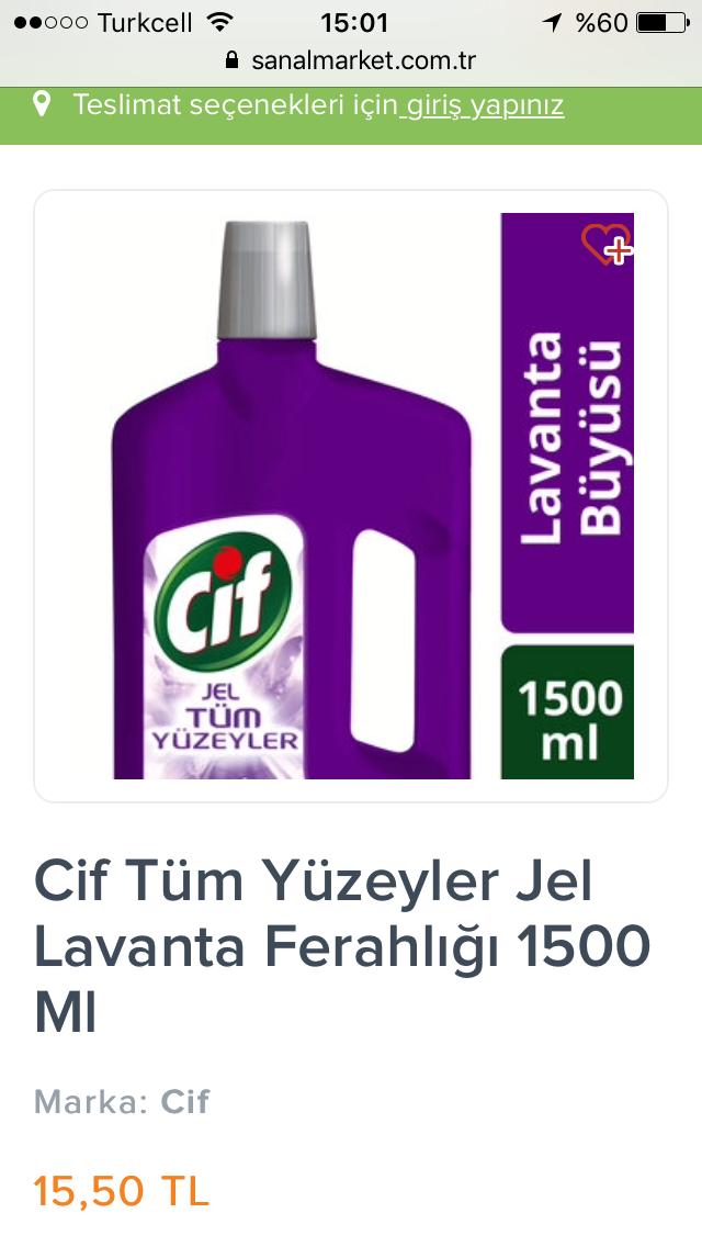 Cif yüzey temizleyicinin hangi kokusu güzel size göre ?