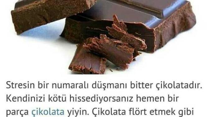 Bitter çikolata sever misiniz?