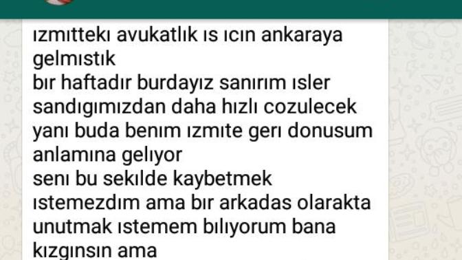 1 haftadır sevgilimden haber alamıyorum ve bana bunu yazmış ne yapmam lazım?