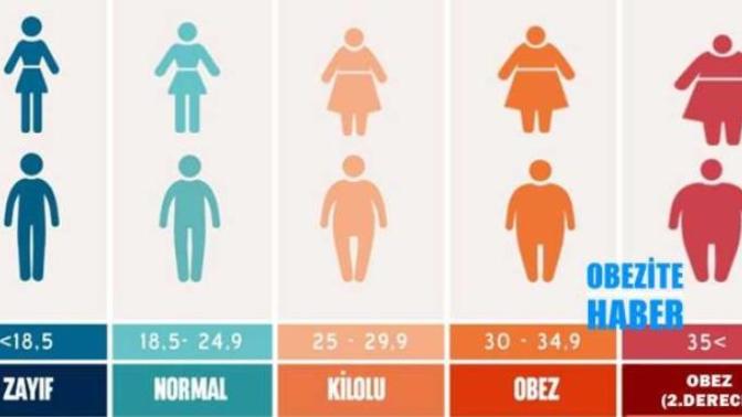 Vücut Kitle Endeksi'nize göre durumlar nasıl?