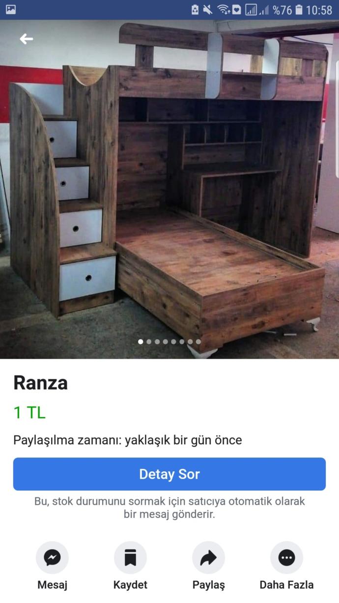 Arkadaşlar yatak odasına bu tarz bir ranza yaptırmak istiyorum bana maliyeti ne kadar olur sizce?