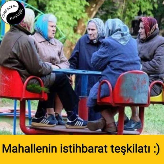 Mahallenin mi istihbarat teşkilatı daha sağlamdır yoksa devletin mi😃?