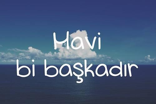 Mavi çok güzel bir renk değil mi?