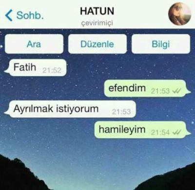 Ayrılmamak için uydurulmuş en saçma bahane ne olabilir?