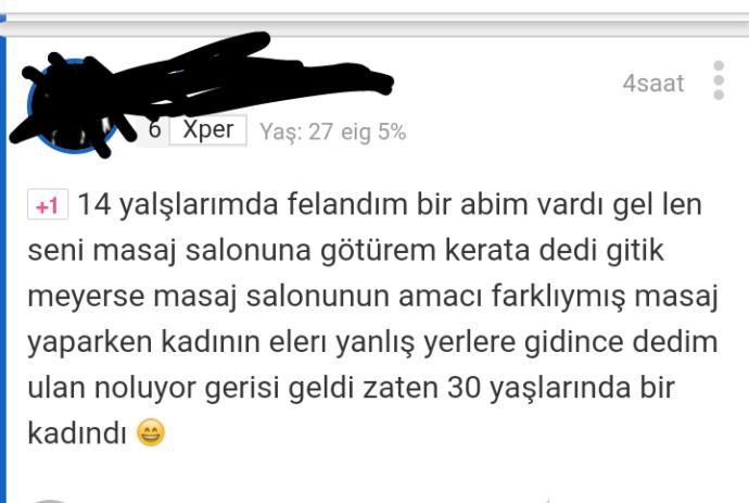 İlk cinsel deneyiminiz kaç yaşında oldu?