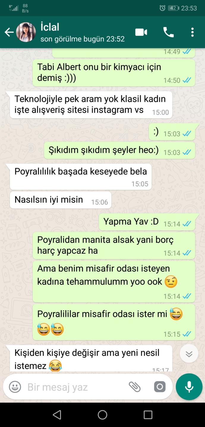 Size en son kim "Nasılsın?" diye sordu?