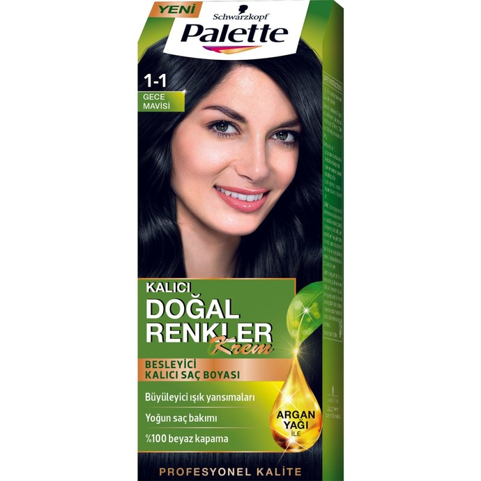 Palette Natural Colors 1.1 Gece Mavisi