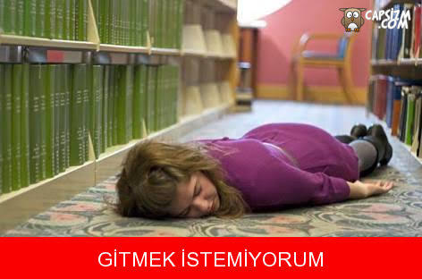 Gitmek istemediğin bir yere gitmemek için nasıl bahaneler üretirsin?