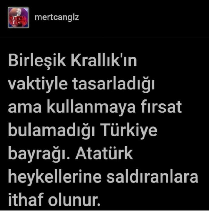 İşgal Yıllarında İngilizlerin Türk Bayrağı Tasarımı hakkında ne düşünüyorsunuz?